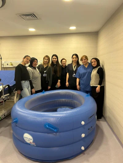 Medivia Hospital’da Suda Doğum Havuzu Kullanıcı Eğitimi gerçekleşti.