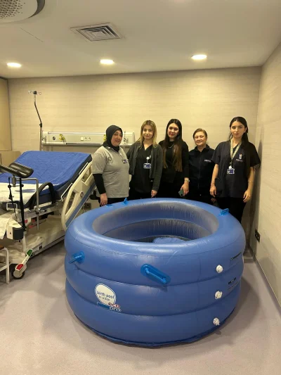 Medivia Hospital’da Suda Doğum Havuzu Kullanıcı Eğitimi gerçekleşti.