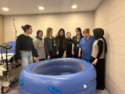 Medivia Hospital’da Suda Doğum Havuzu Kullanıcı Eğitimi gerçekleşti.
